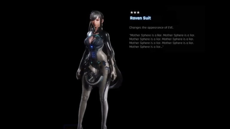 stellar blade raven alternative skin for eve