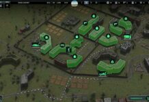 A large walled city in Infection Free Zone.