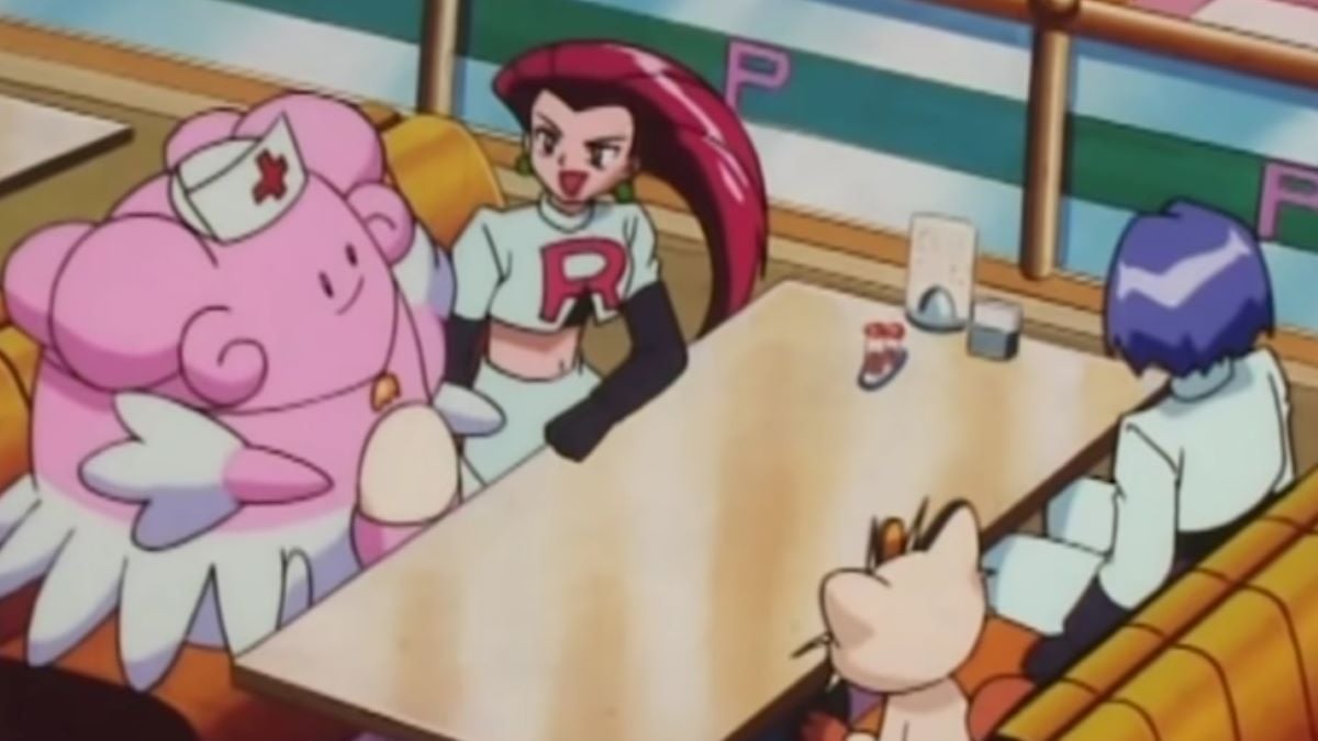 Blissey avec la Team Rocket dans l'anime Pokémon