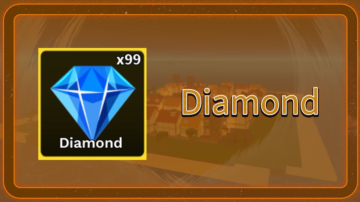 Le diamant dans Roblox Demon Piece
