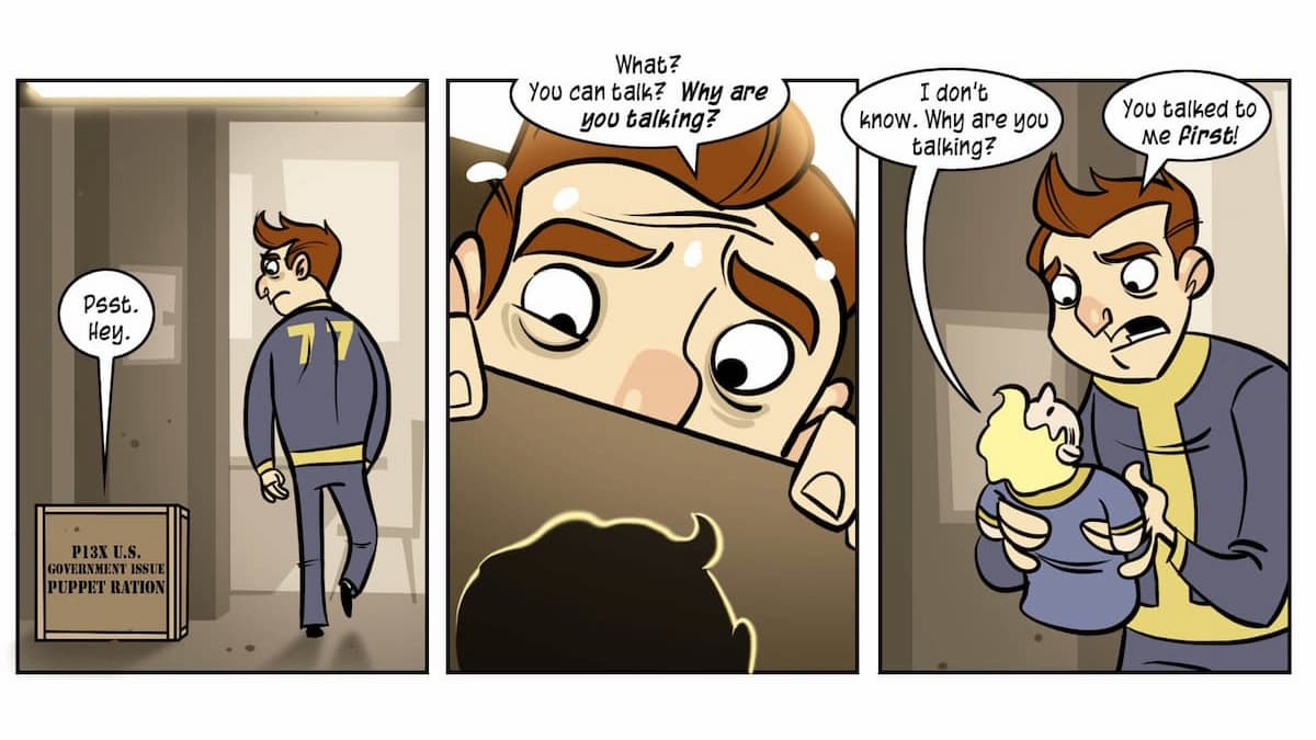 Fallout 3 Vault 77 Penny Arcade Bande dessinée 