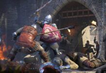 Official image for Kingdom Come Deliverance, knights in battle