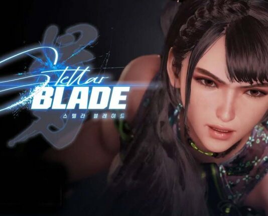 Official key art for Stellar Blade EVE character.