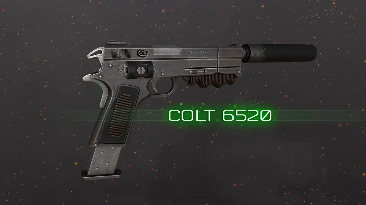 Arme mod Colt 6520 dans Fallout 4 
