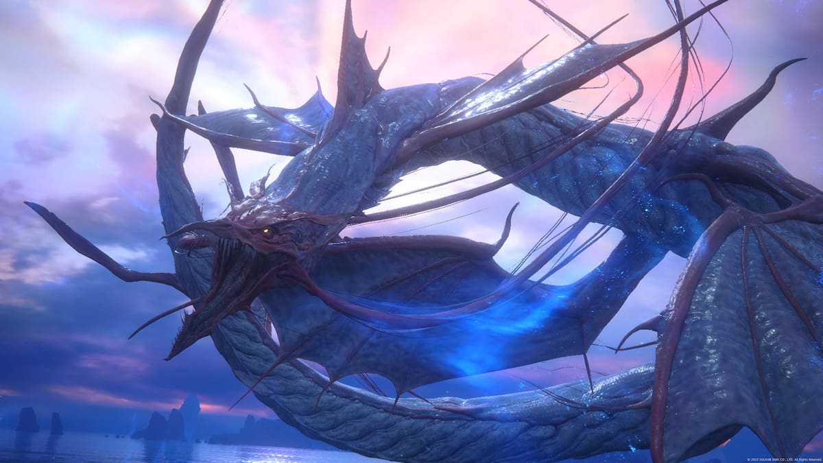 Léviathan de Final Fantasy 16 The Rising Tide DLC