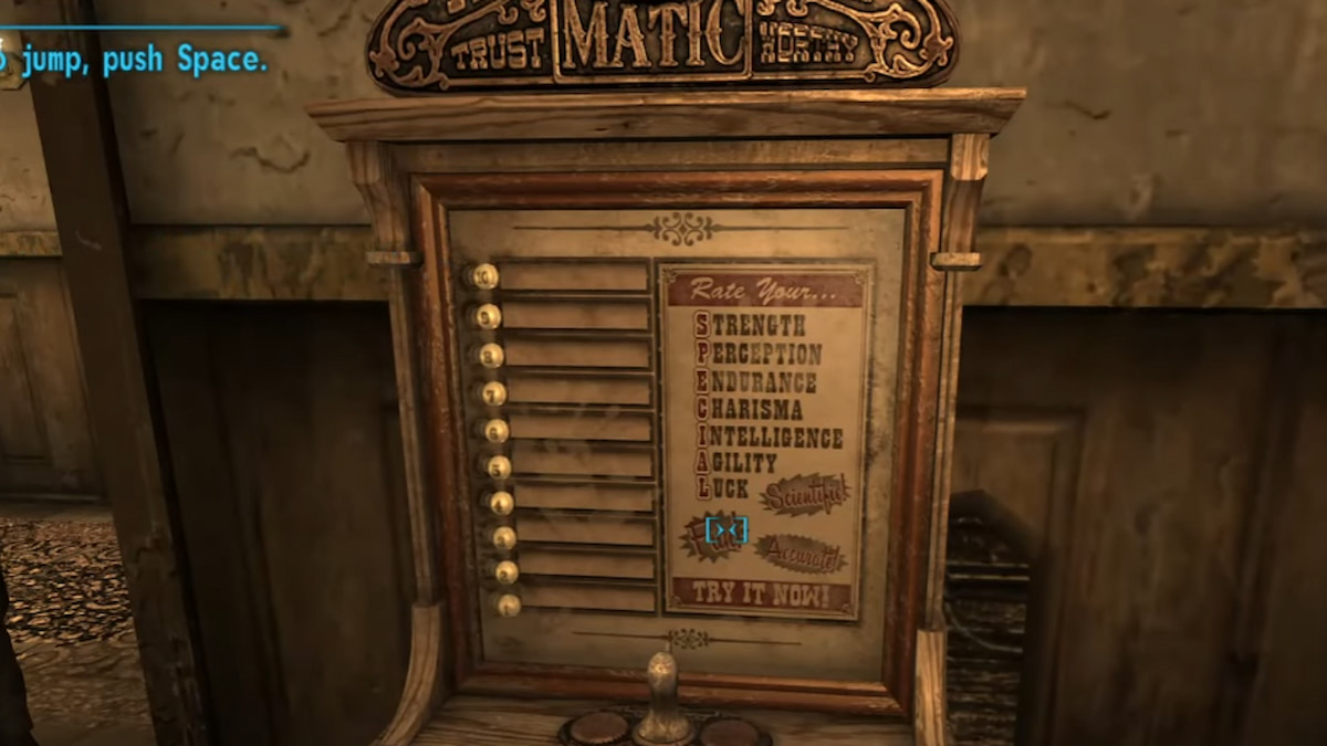 meilleures statistiques de départ dans Fallout New Vegas