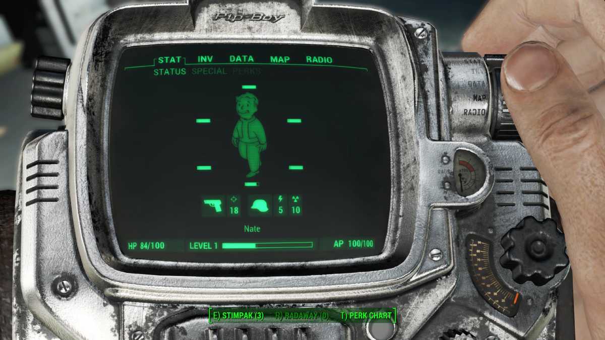 L'émission télévisée Fallout Pip-Boy en tant que mod dans Fallout 4