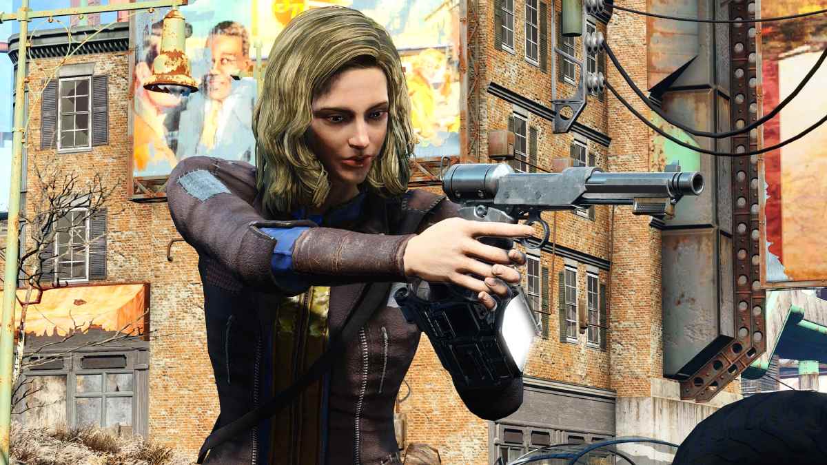 Le mod d'arme Select Blaster Fallout 4 en action
