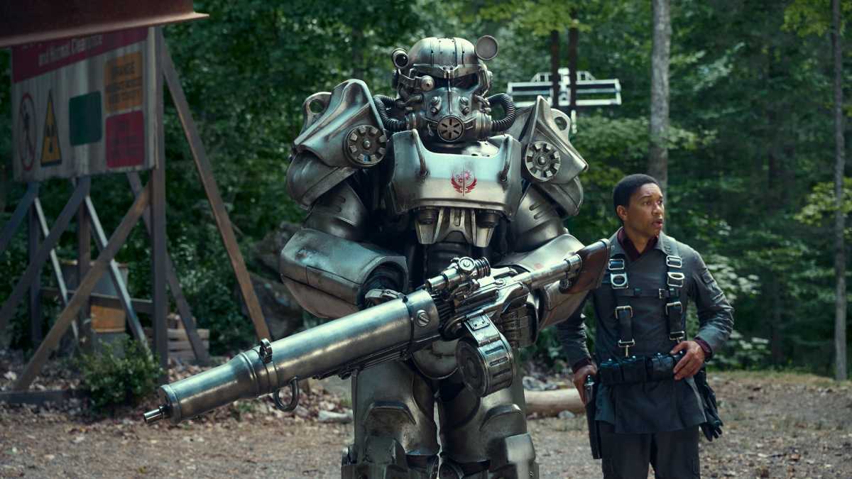 L'armure assistée telle que vue dans la série télévisée Fallout