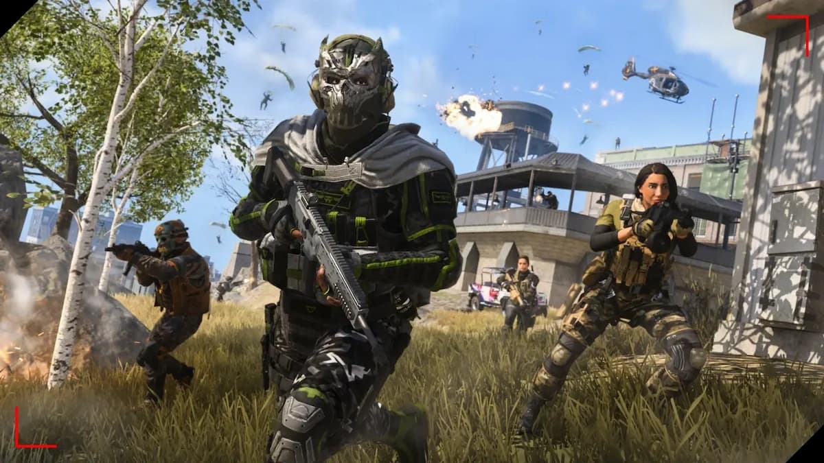 Personnage de Call of Duty Warzone s'exécutant sur l'écran de chargement