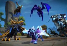 Collection of WoW mounts