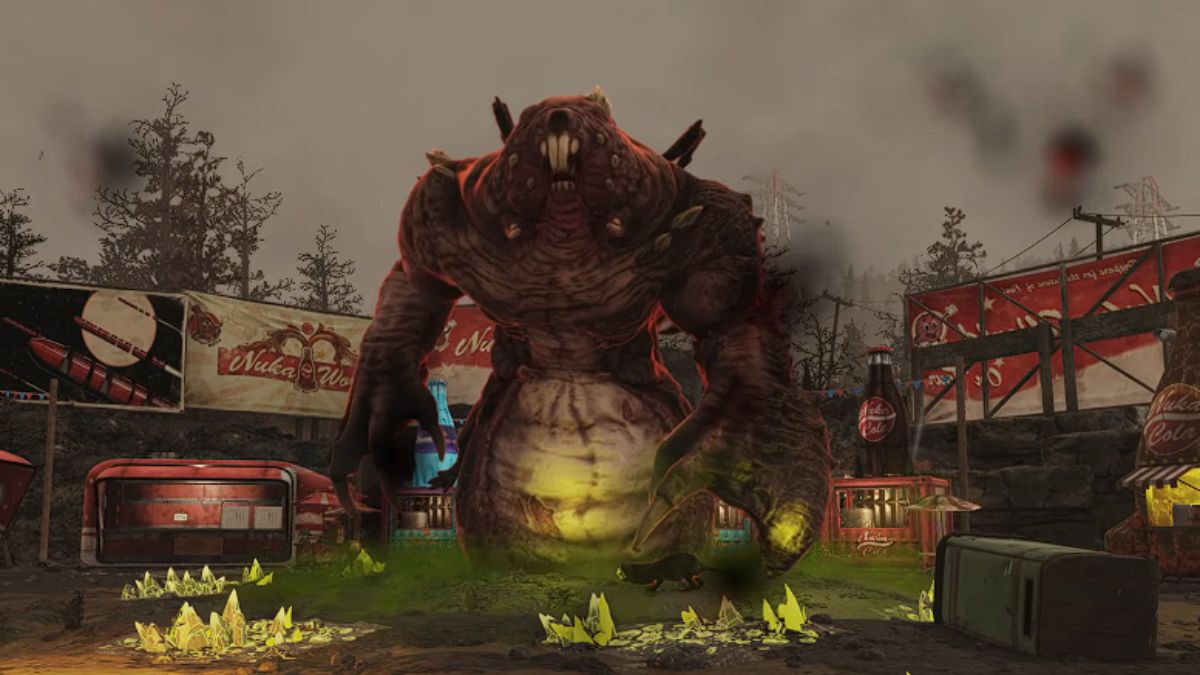 Le Titan Ultracite invoqué dans Fallout 76