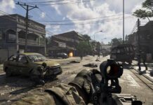 PMC operators fighting in a city in Gray Zone Warfare