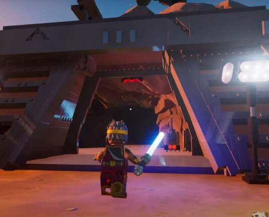 Comment entrer par la porte « Nécessite une autorisation de code » dans LEGO Fortnite Star Wars
