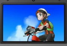 Male lead rides a bike in Pokemon ORAS opening scene