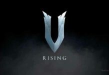V Rising logo during opening cinematic.