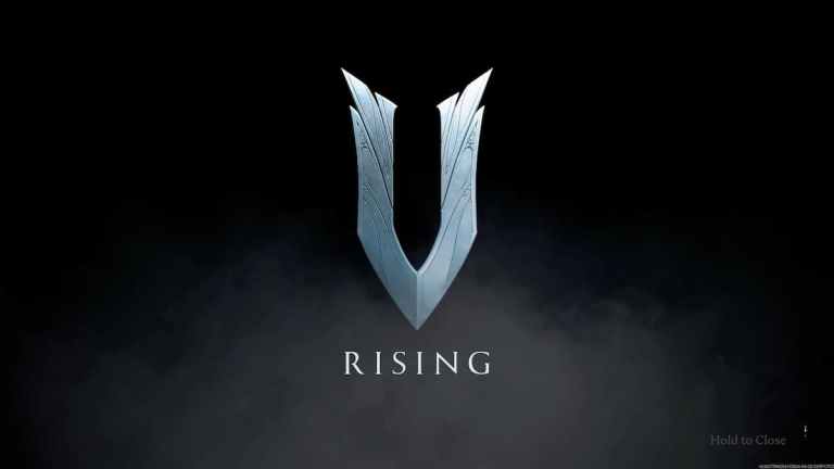 V Rising logo during opening cinematic.