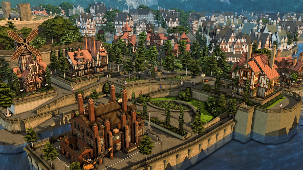 Relooking de Windenburg de Ultimate Save Plumbob Kingdom pour les Sims 4