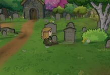 Visiting the Graveyard in Echoes of the Plum Grove