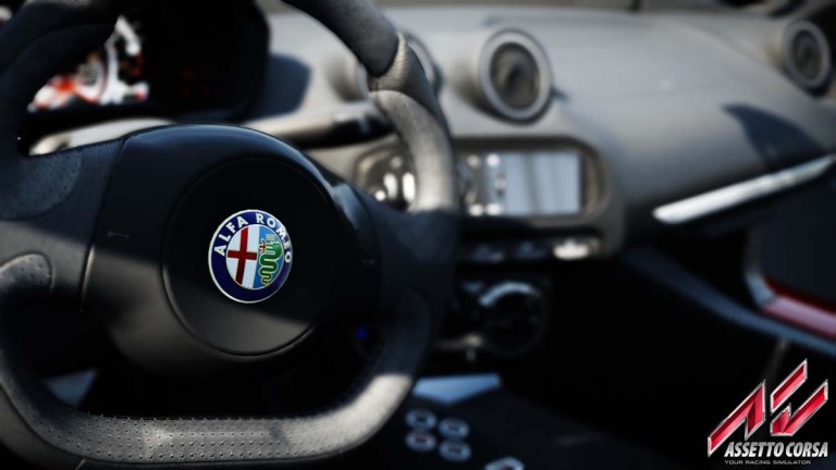 Official steering wheel art for Assetto Corsa