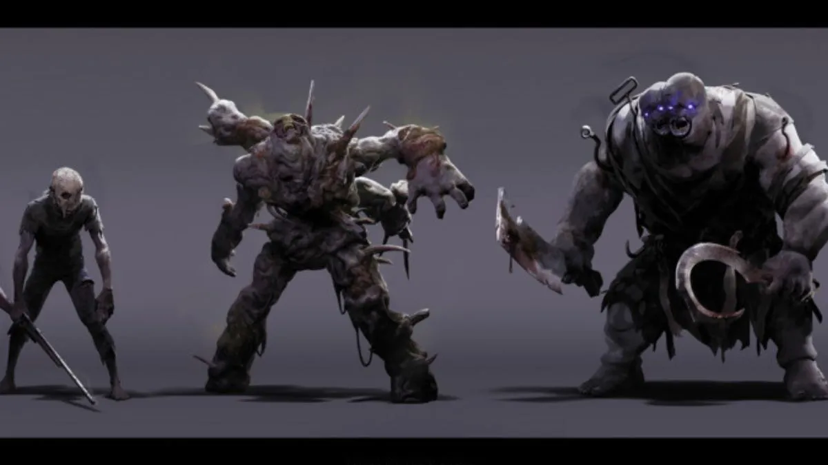 Les monstres Thrall dans le jeu de tir PvE Project T