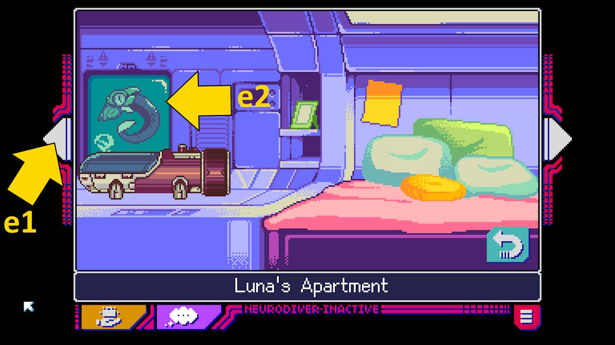 Collecte du neurodiver dans Read Only Memories : Neurodiver