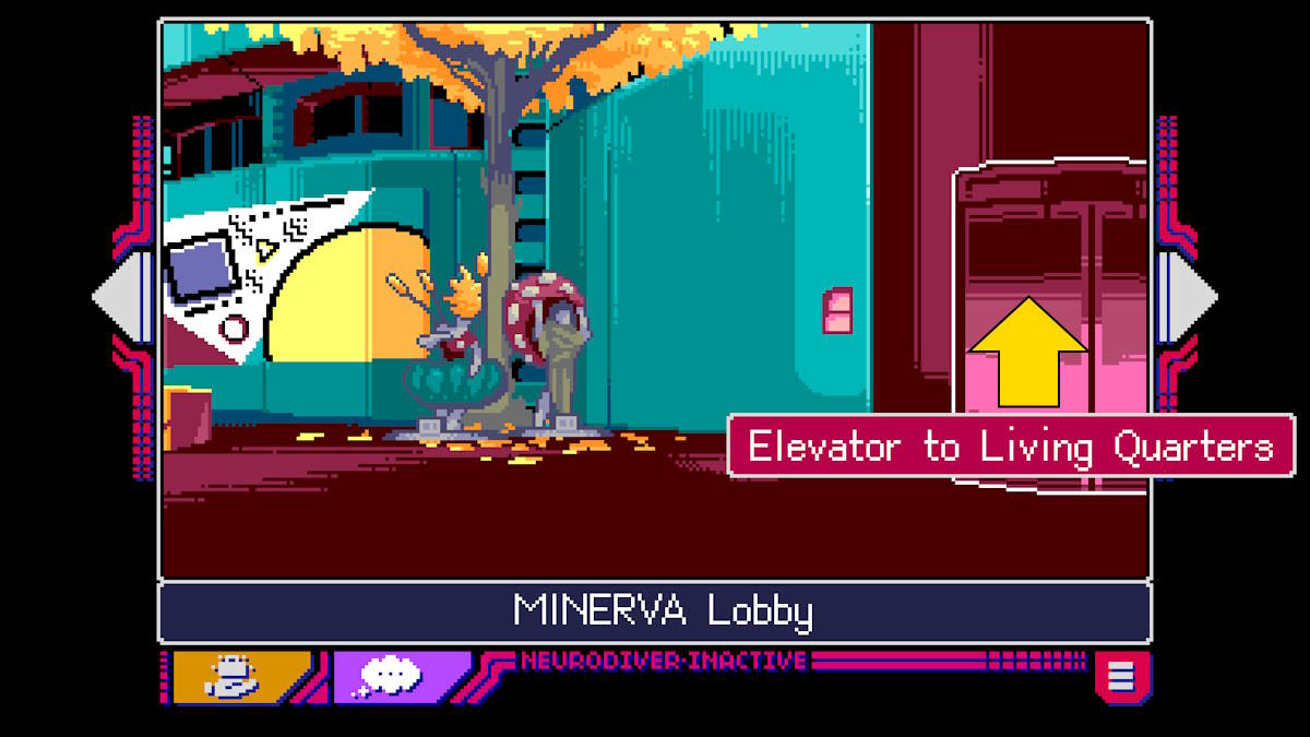 trouver la maison elevato dans Read Only Memories: Neurodiver