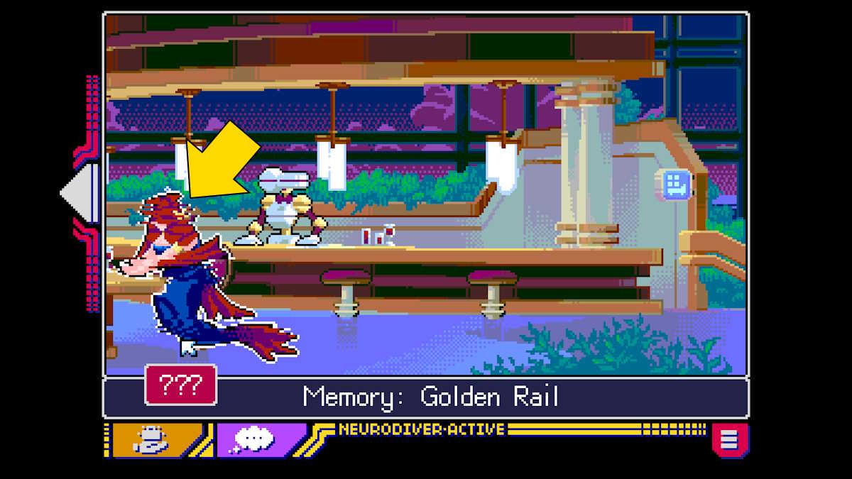 Trouver le fragment de rêve de la sirène dans Read Only Memories : Neurodiver