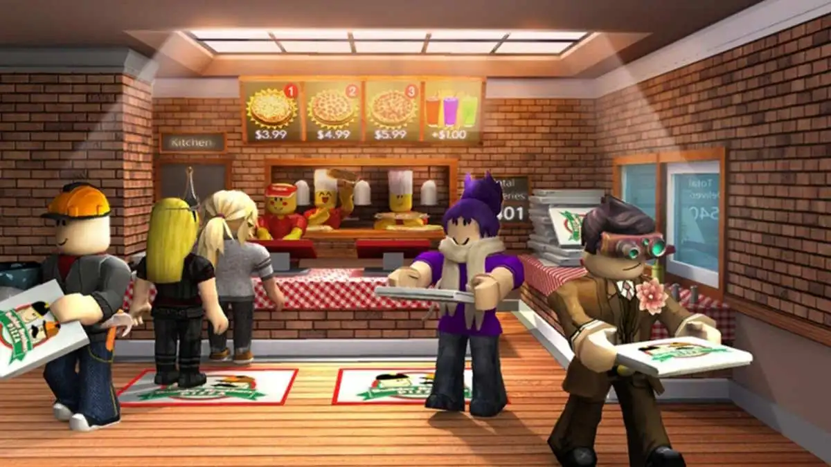 Travailler ensemble dans Roblox Travailler dans une pizzeria 