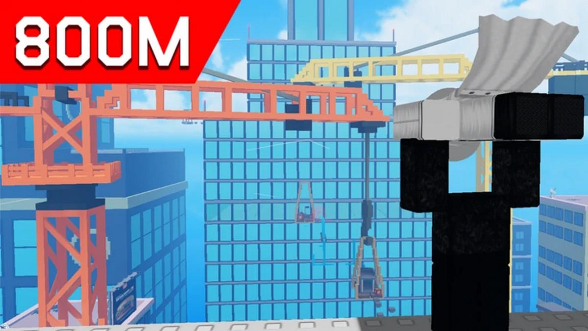 Un personnage sur le point de jeter son partenaire dans Roblox Carry Me