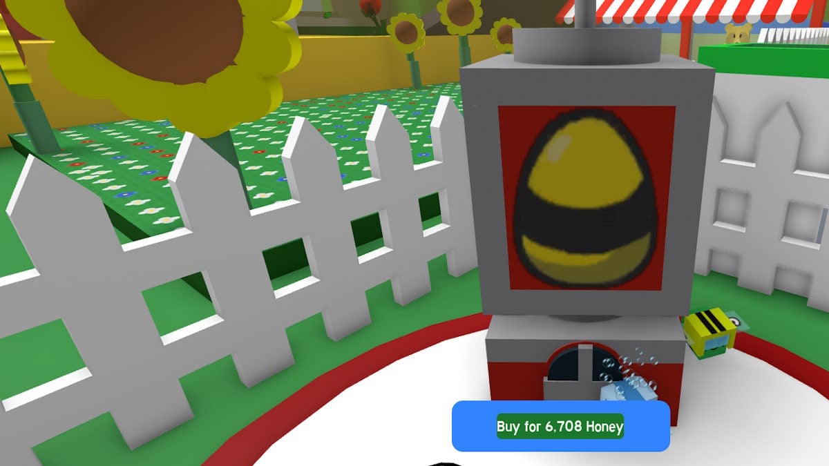 Utilisation du magasin de base dans Roblox Bee Swarm Simulator