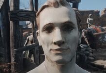Smiling mannequin in Fallout 4
