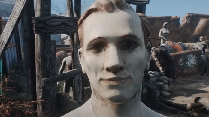 Smiling mannequin in Fallout 4