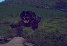 Short-eared-dog attacking in combat in Survival: Fountain of Youth