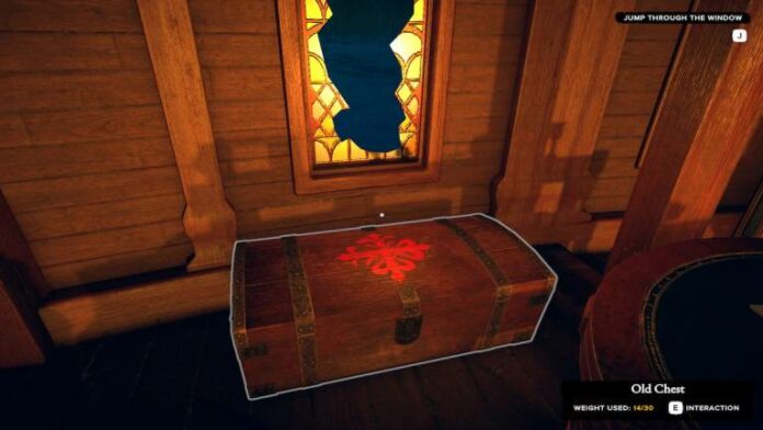 Old Chest in Captain's Quarters for choosing two starter items in Survival: Fountain of Youth