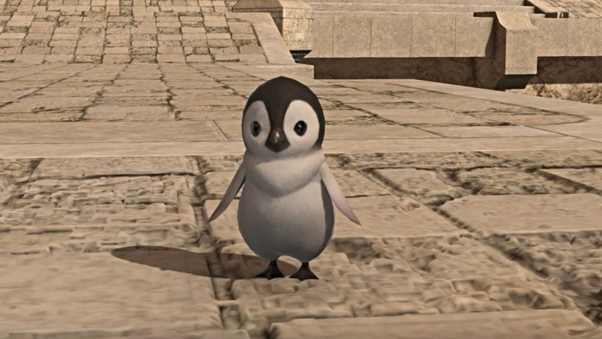 Le serviteur du Prince Pingouin dans FFXIV
