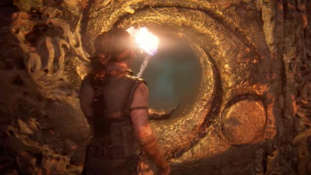 Abandonner la torche dans le portail de la torche 3 à l'extérieur de la grotte dans Senua's Saga : Hellblade 2