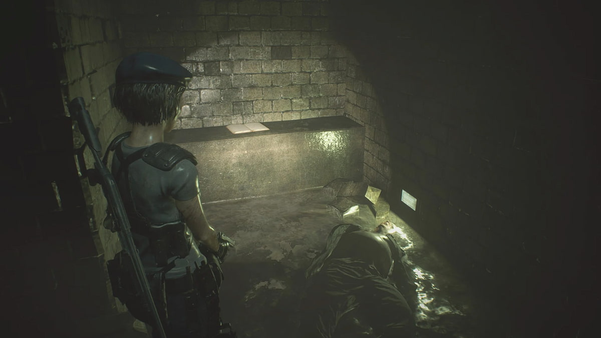 Resident Evil 3 classe les ouvriers des égouts dans les égouts 