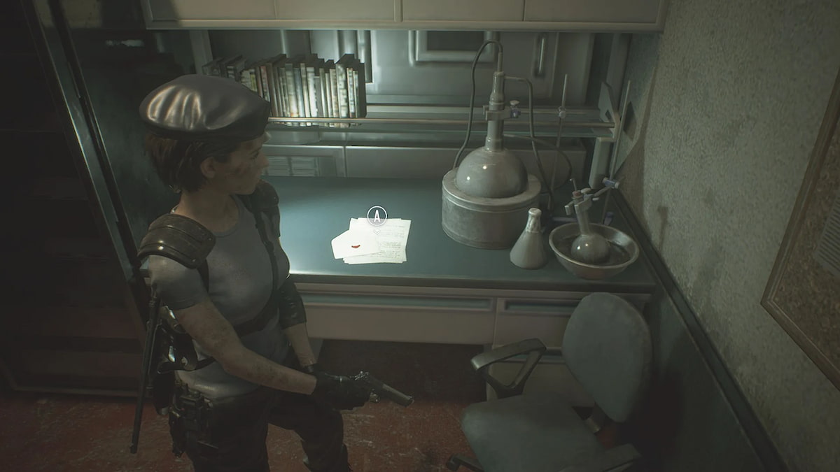 Resident Evil 3 dépose une lettre d'amour ?  dans un local sécurisé pour les égouts