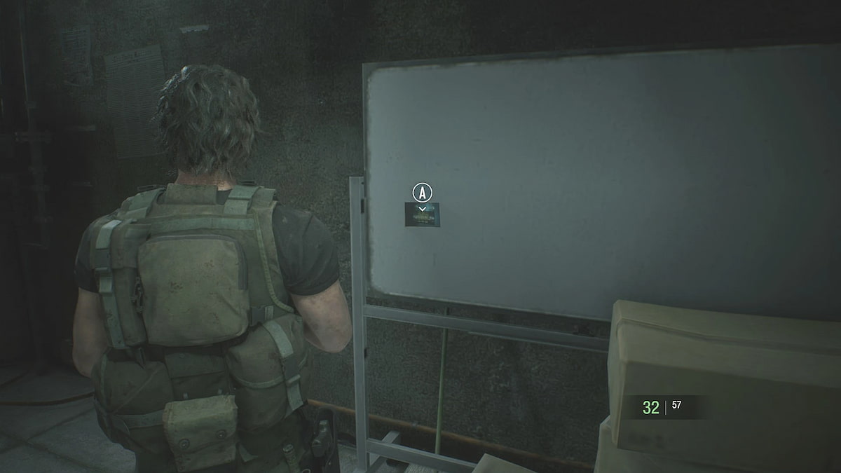 Resident Evil 3 classe le casier 3f au commissariat de police