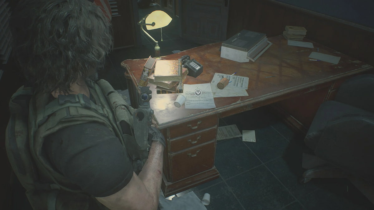 Resident Evil 3 dépose un rapport d'incident dans son manoir au poste de police