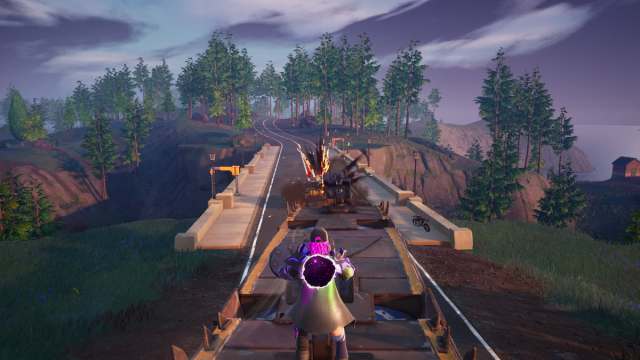 Fortnite Chapter 5 Season 3 utilise une tourelle de bus de combat pour vaincre Megalo Don 