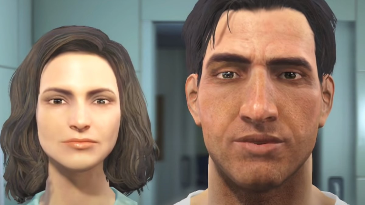 Nate et Nora dans Fallout 4
