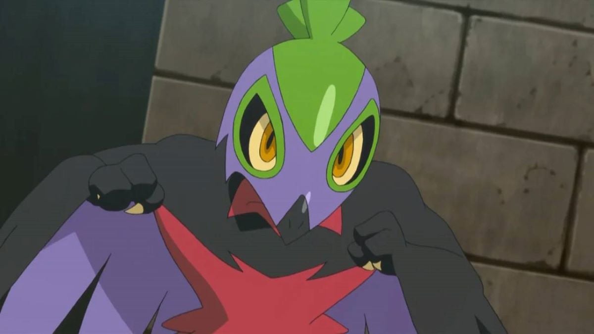 Shiny Hawlucha dans la série animée Pokémon XY