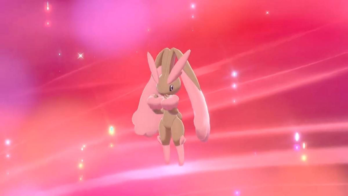 Buneary évolue en Lopunny brillant dans Pokemon Sword & Shield