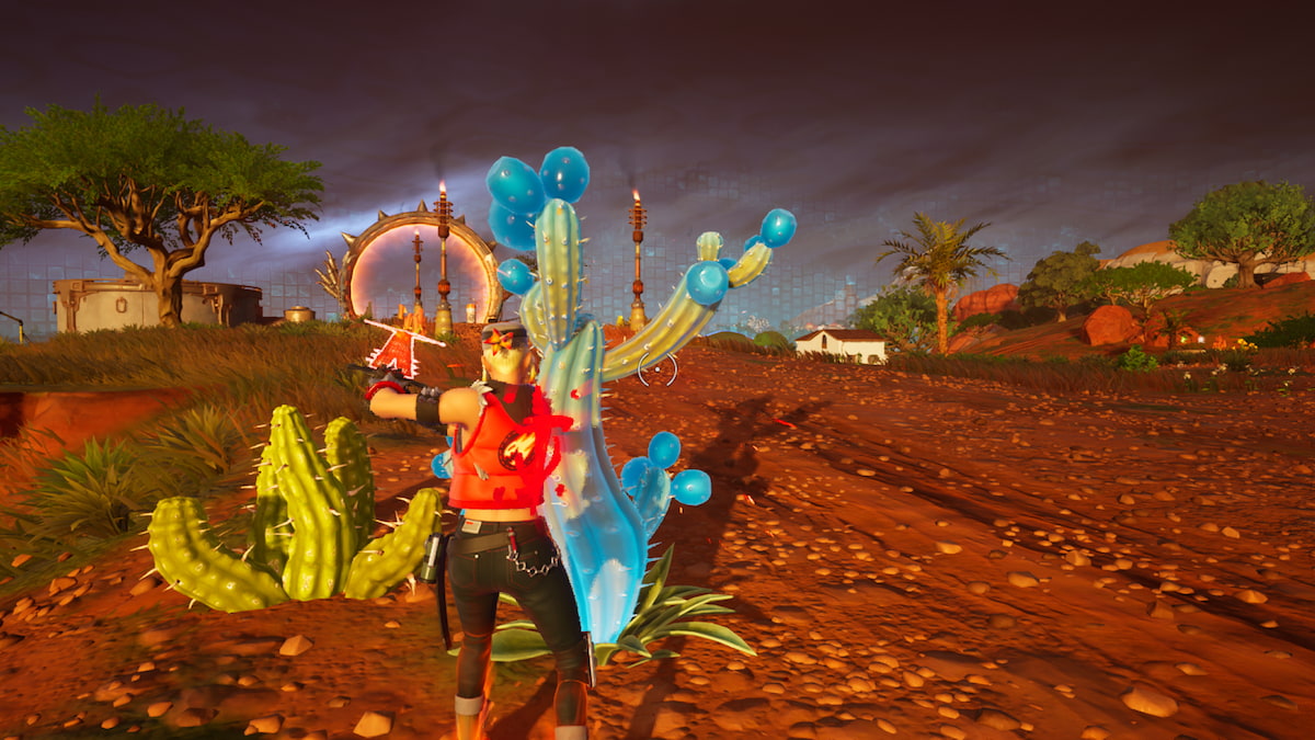 Briser Splash Cactus avec une pioche dans Fortnite