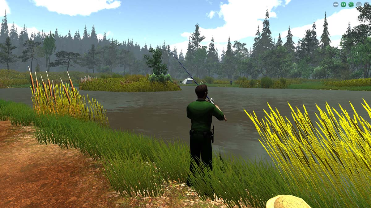 Capture d'écran du jeu officiel Worldwide Sports Fishing