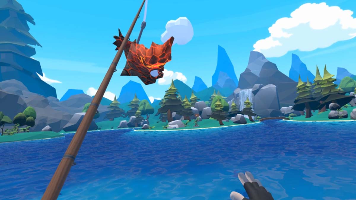 Capture d'écran du jeu officiel Crazy Fishing