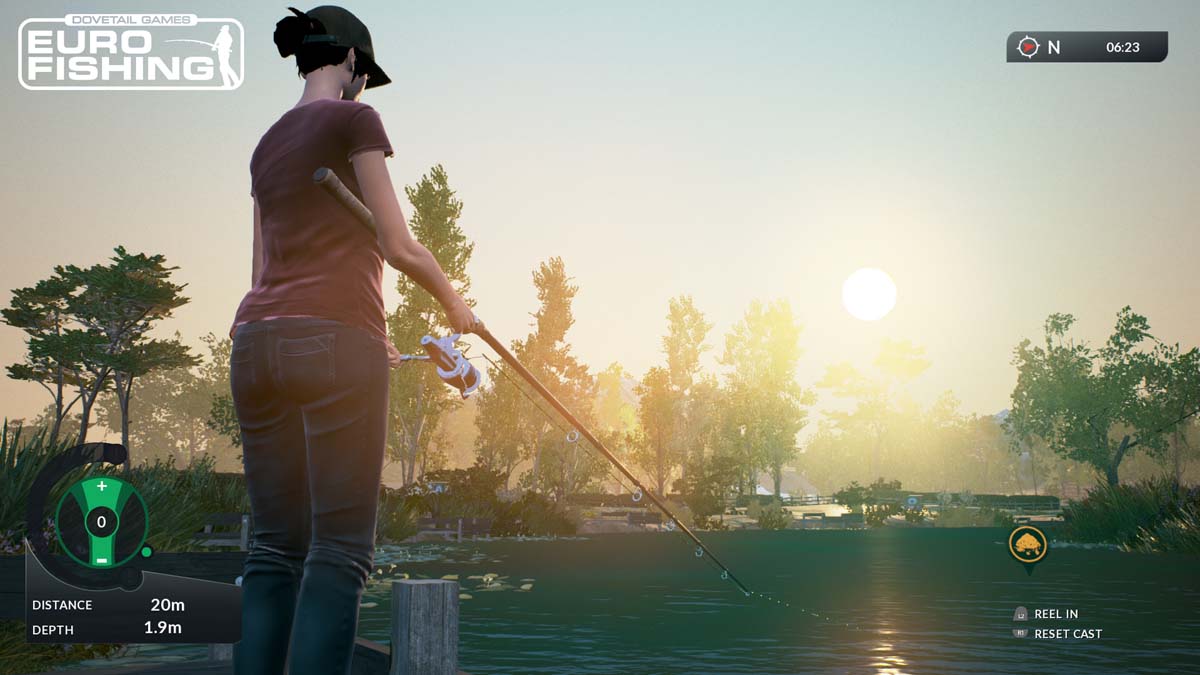 Capture d'écran du jeu officiel Euro Fishing