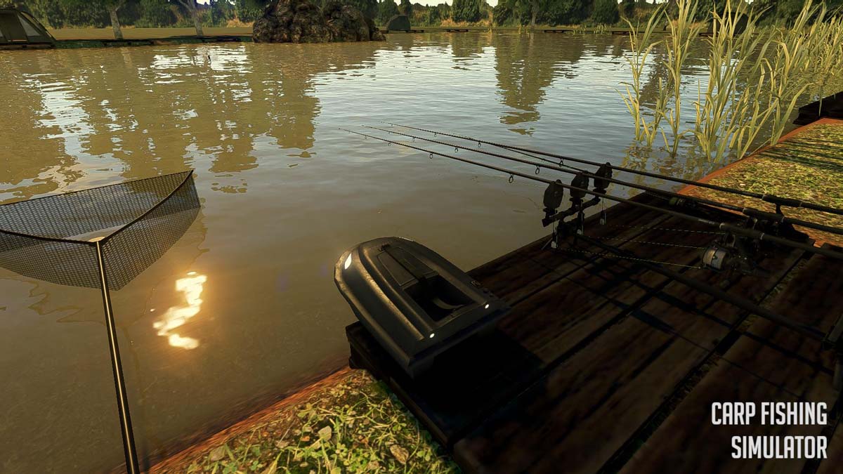 Capture d'écran officielle du jeu Carp Fishing Simulator